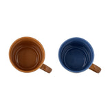Anniversary Stoneware Mugs 380ml Set of 2 - Multi
