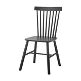 Mill Wooden Dining Chair - Black