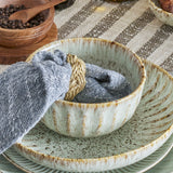 Fleur Stoneware Bowl 14cm - Cream