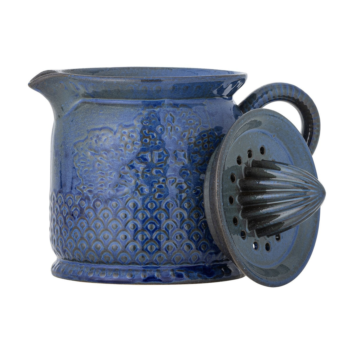 Liselu Stoneware Lemon Squeezer - Blue