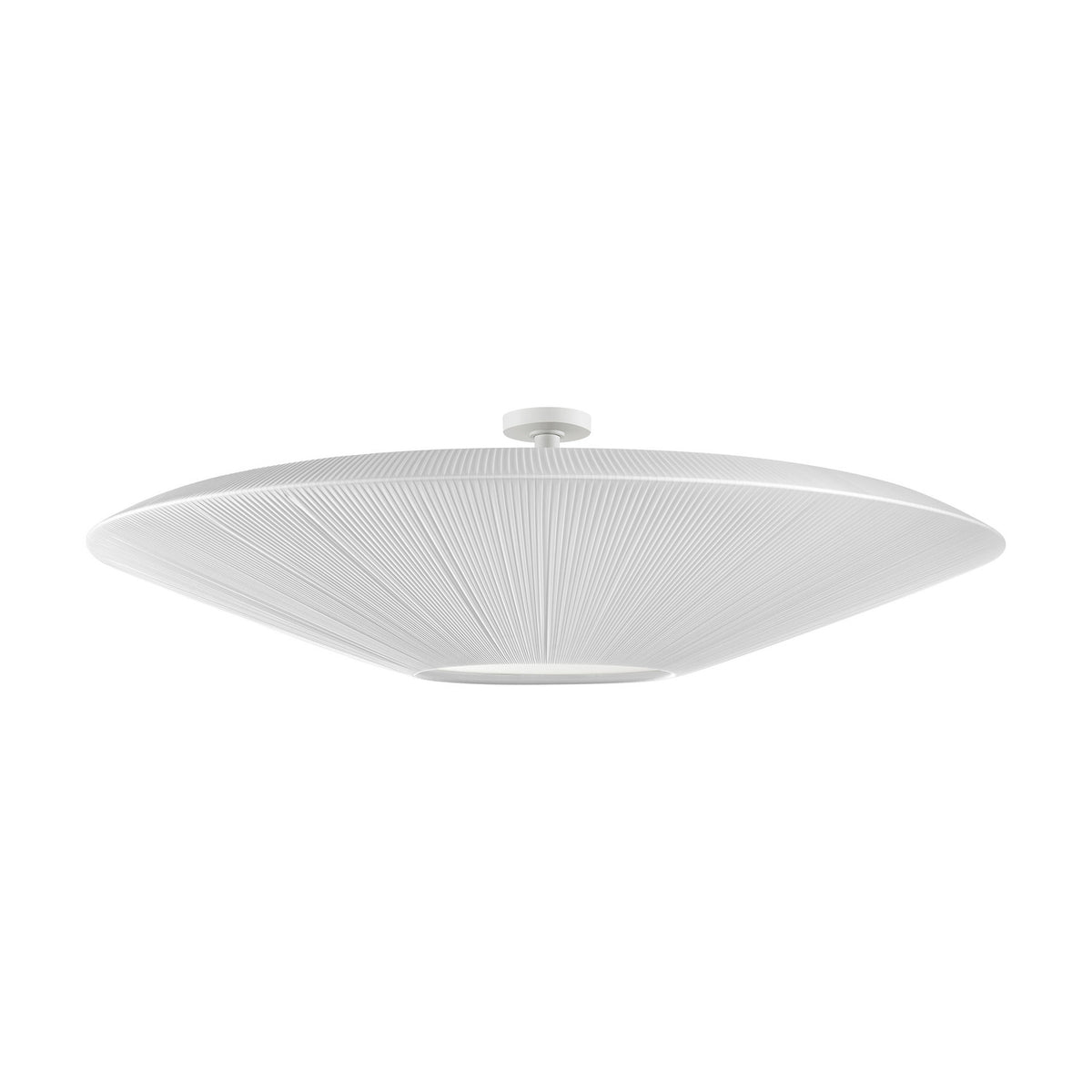 Siam 200 Ribbon Ceiling Light - White