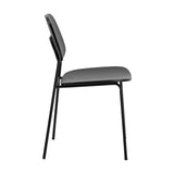 Monza Wooden Dining Chair - Black