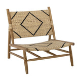 Lennox Wooden Lounge Chair - Natural