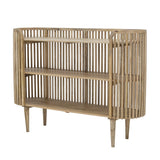 Sali Wooden Bookcase - Beige