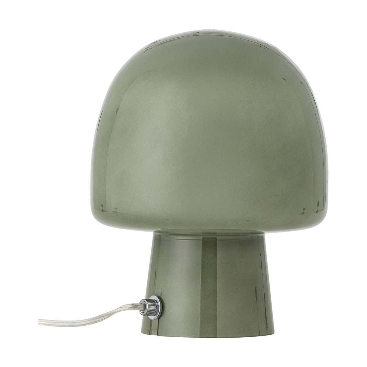 Paddy Mushroom Glass Table Lamp - Green