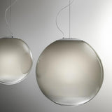 Smoke Glass Globe LED Pendant Light 26.7cm