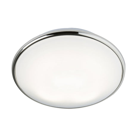IP20 38W 2D HF Bulkhead with Opal Diffuser and Chrome Base