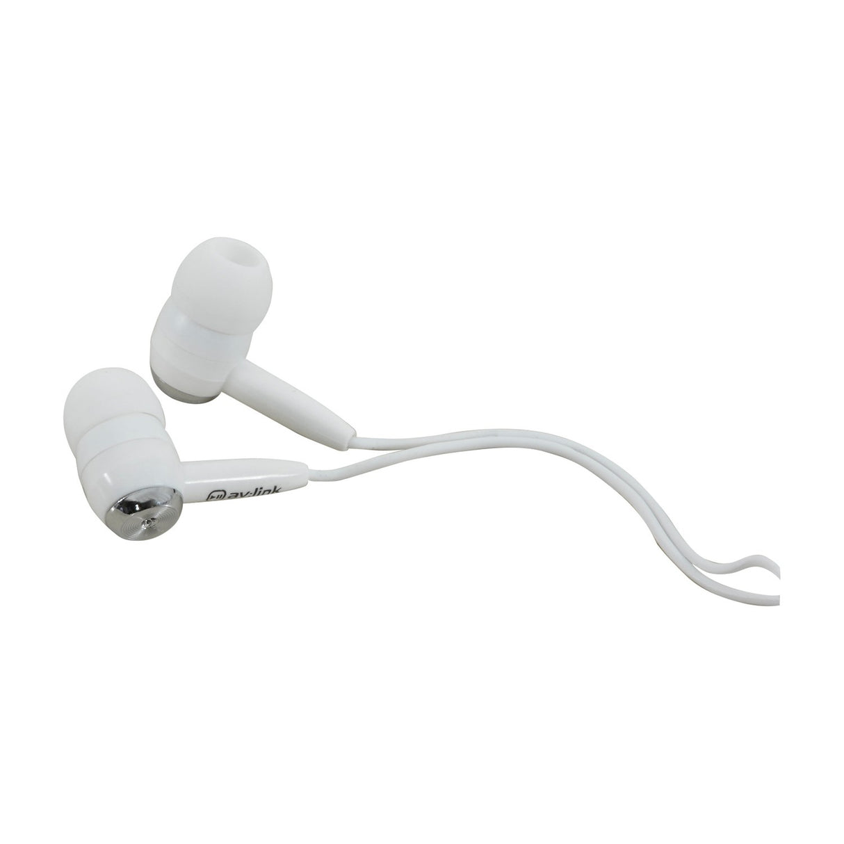 AV:Link EC9W White In-Ear Stereo Earphones