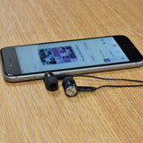 AV:Link EC9B Black In-Ear Stereo Earphones