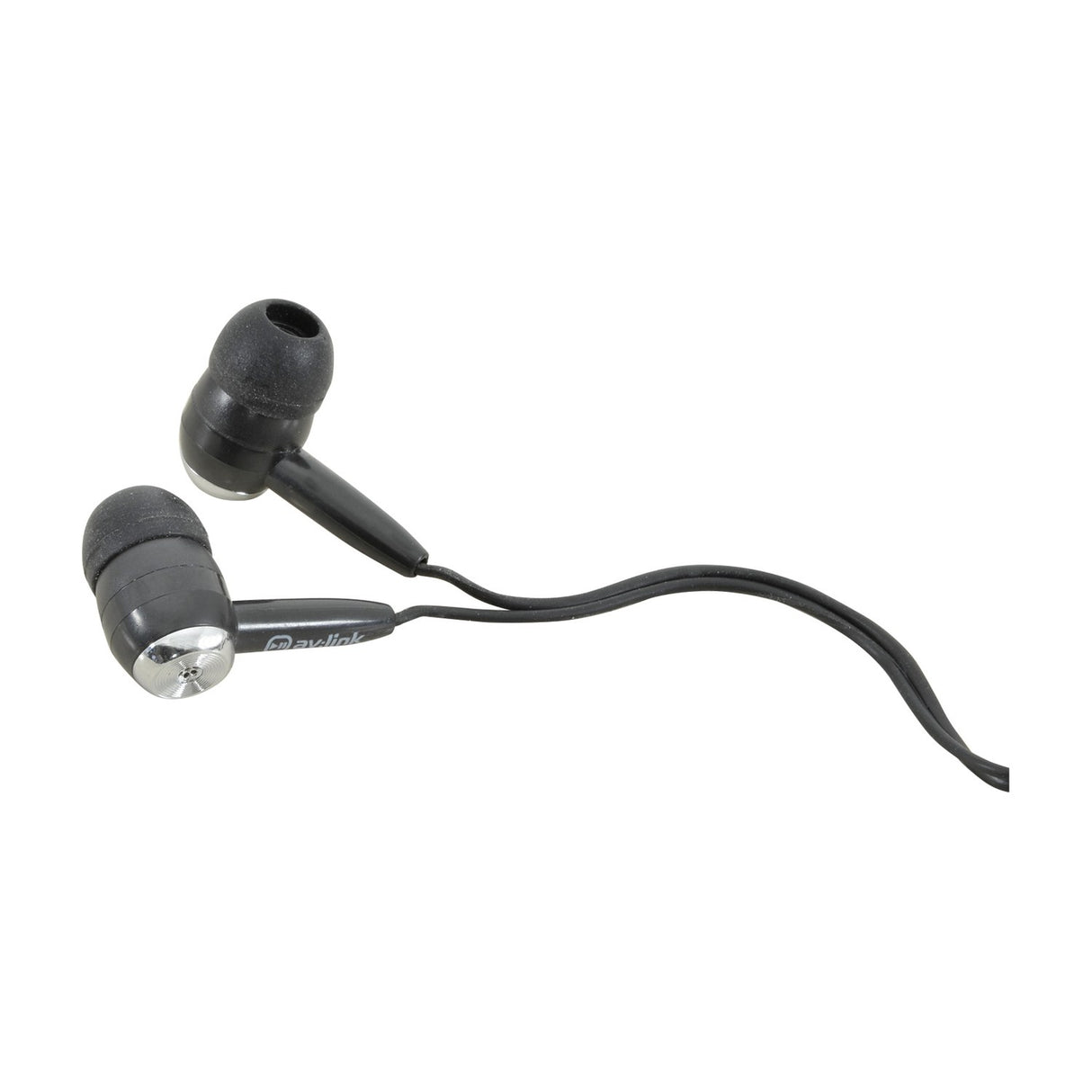 AV:Link EC9B Black In-Ear Stereo Earphones