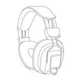AV:Link MSH40 Mono/Stereo Headphones with Volume Control