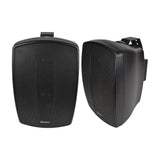 Adastra BH6-B Indoor/Outdoor Background Speakers, Black Pair