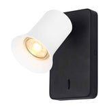 Broadway lighting accessory in white finish, alternative view