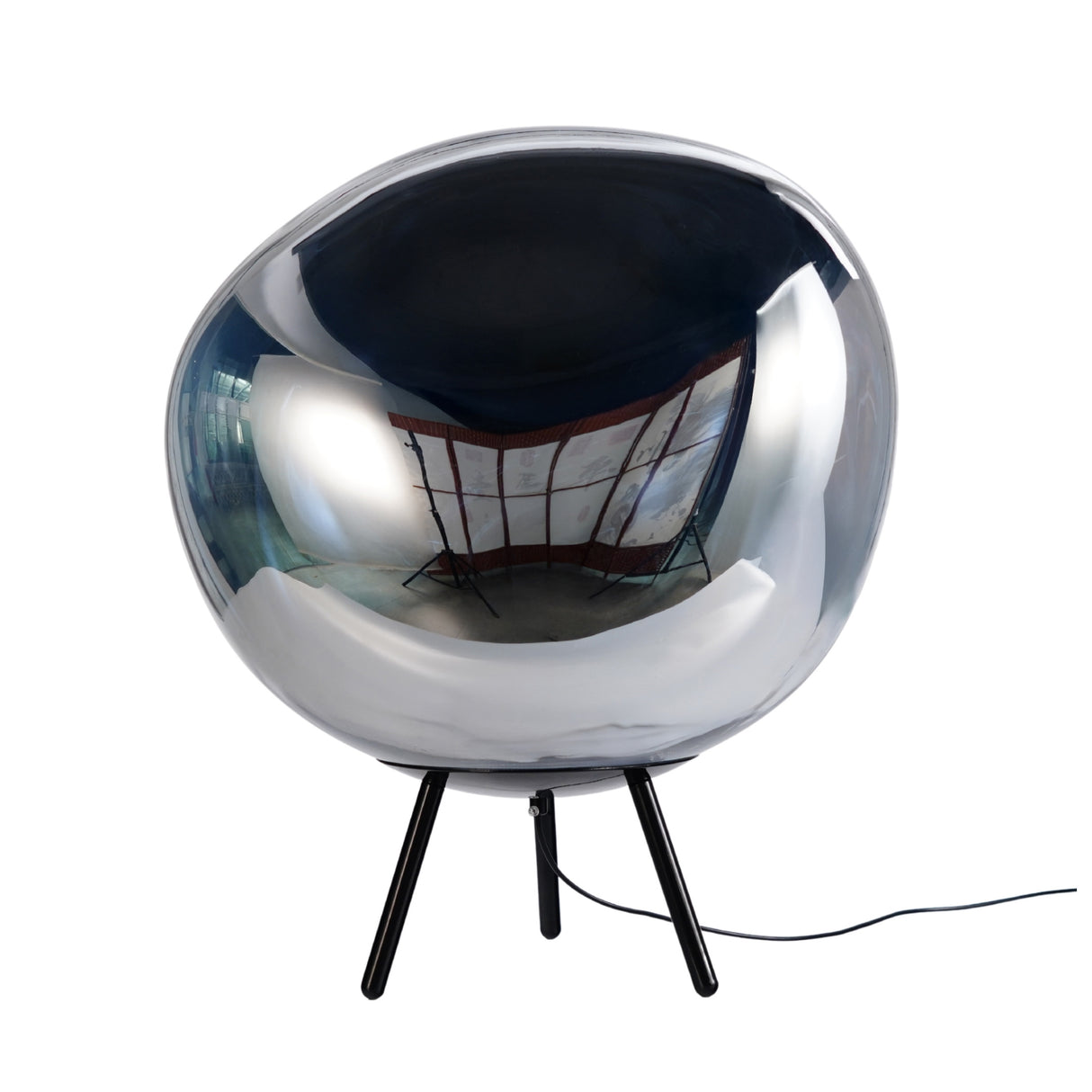 Lava Large LED Floor Light - Silver