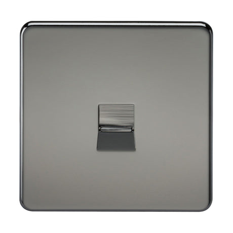 Telephone Master Socket - Black Nickel