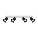 Broadway lighting accessory in black finish, alternative view