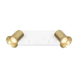 Broadway lighting accessory in brass finish, alternative view