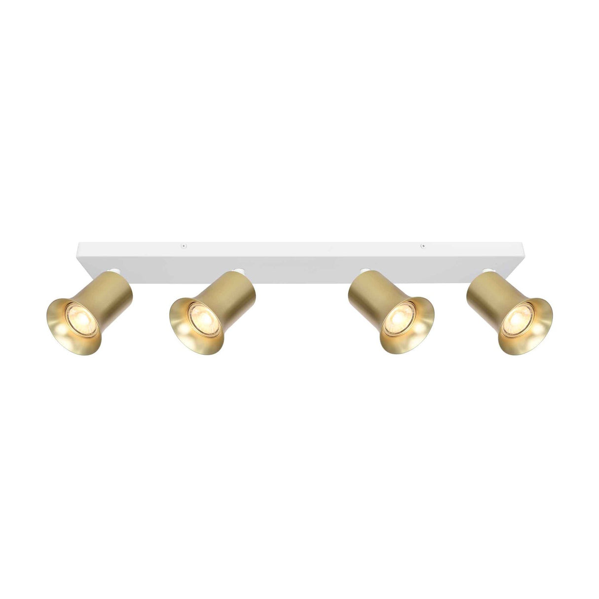 Broadway lighting accessory in brass finish, alternative view