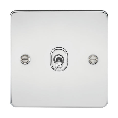 10AX 1G 2-way Toggle Switch - Polished Chrome