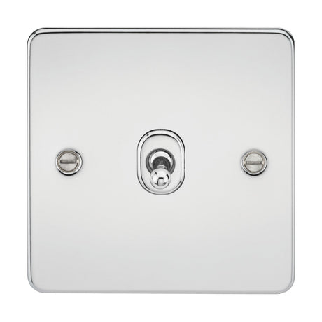 10AX 1G Intermediate Toggle Switch - Polished Chrome