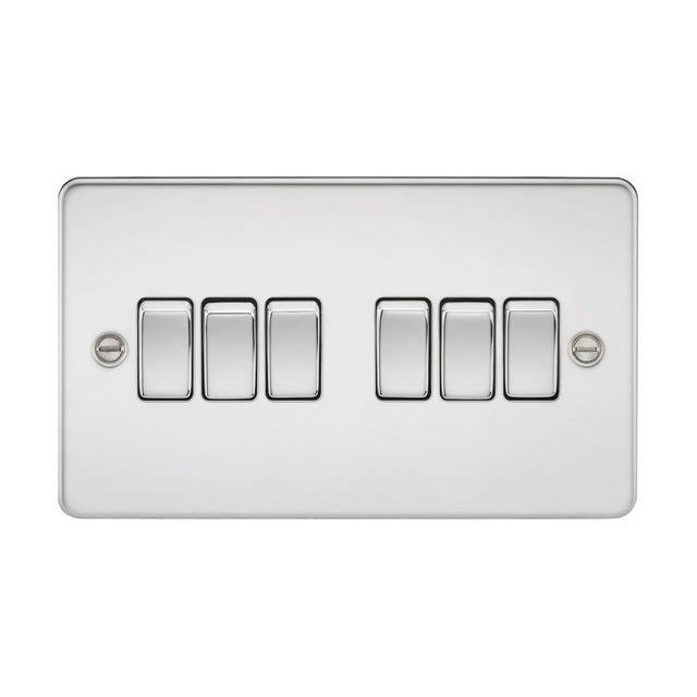 10AX 6G 2-way Switch - Polished Chrome