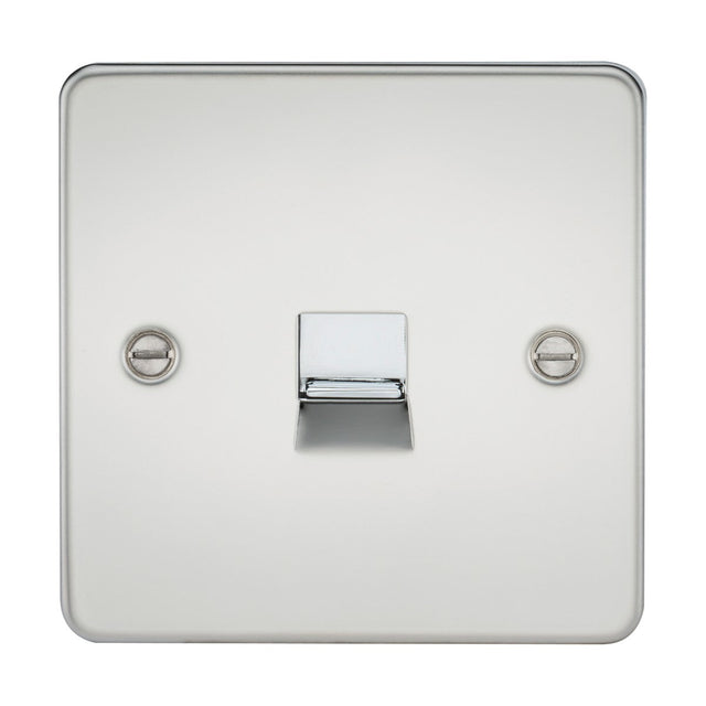 Telephone Extension Outlet - Polished Chrome