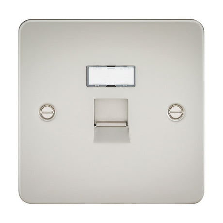 RJ45 Network Outlet - Pearl