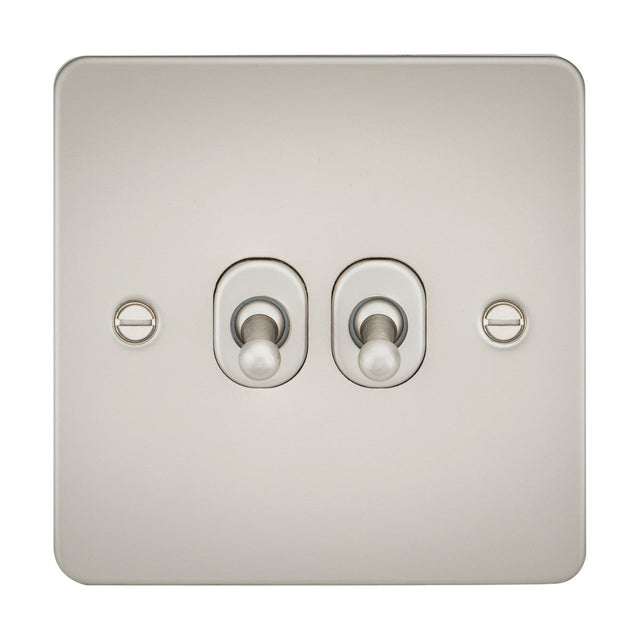 10AX 2G 2-way Toggle Switch - Pearl