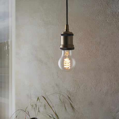 4W E27 LED Filament GLS Bulb - Warm White, Dimmable