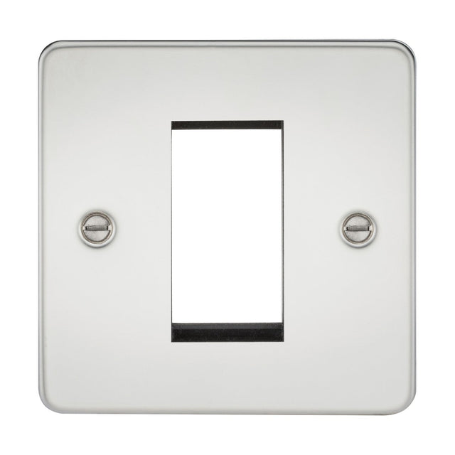 1G Modular Faceplate - Polished Chrome