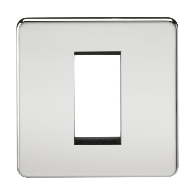 1G Modular Faceplate - Polished Chrome