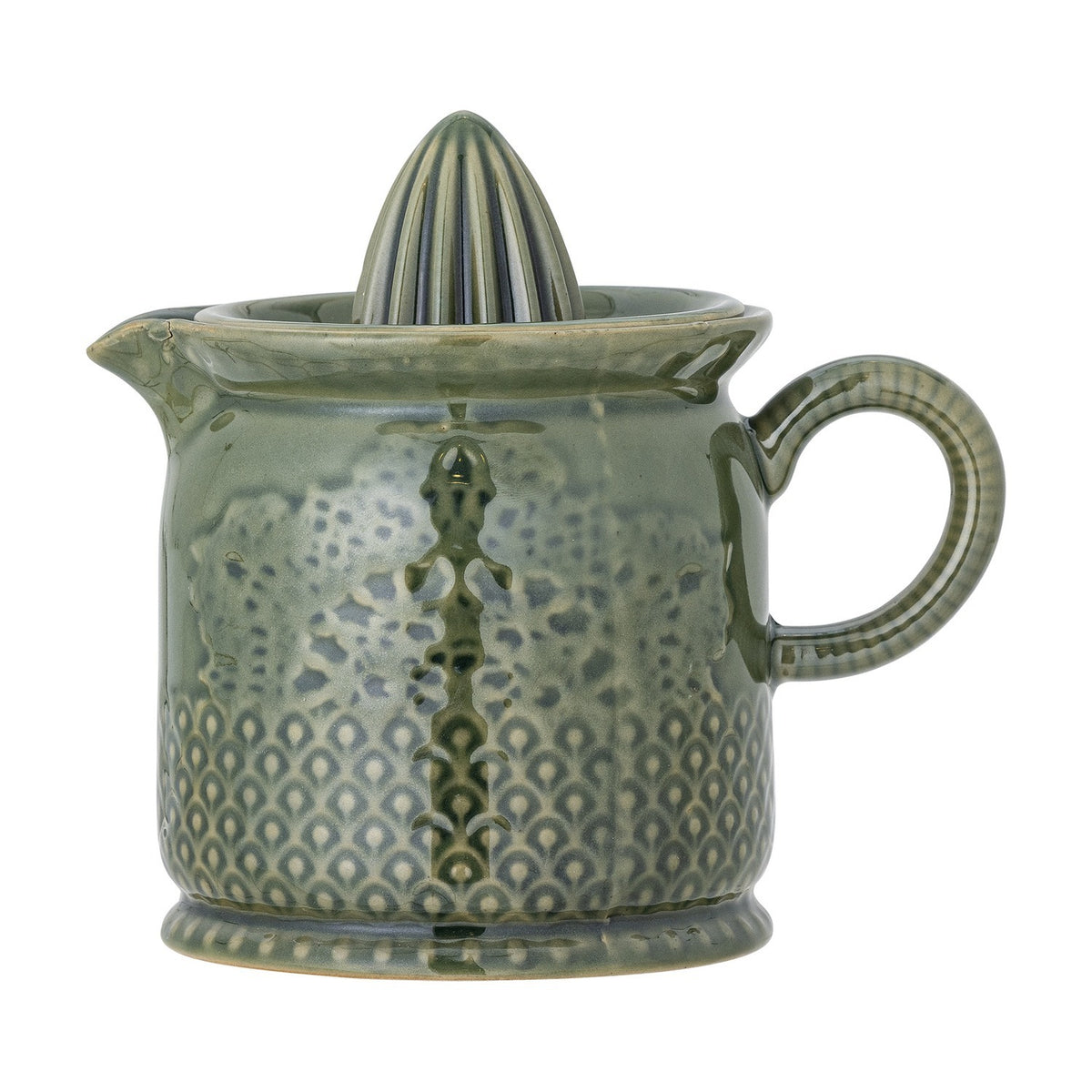 Liselu Stoneware Lemon Squeezer - Green