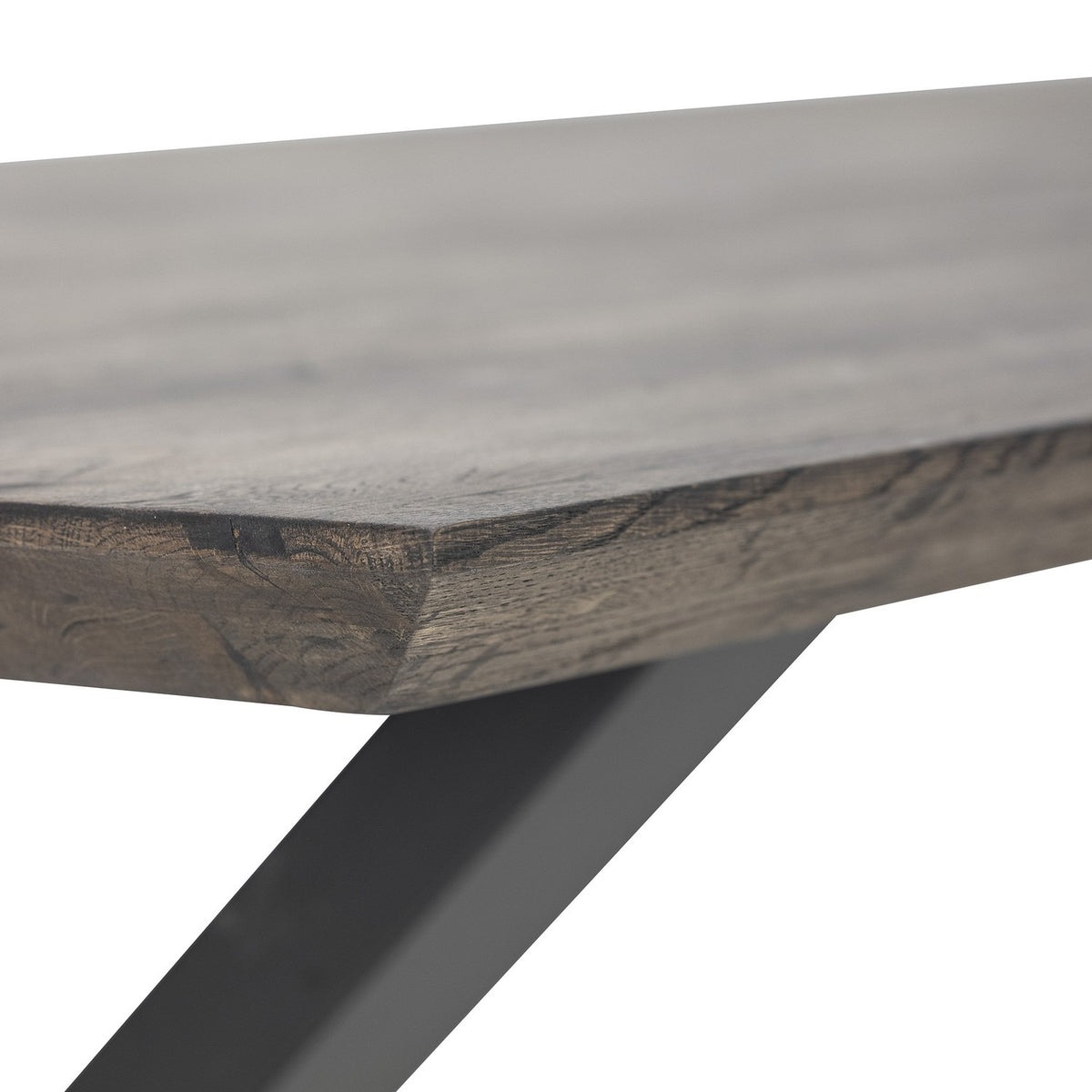 Maldon Wooden Dining Table - Brown