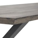 Maldon Wooden Dining Table - Brown