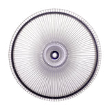 Tayo Round Glass Cake Stand with Lid - Multi