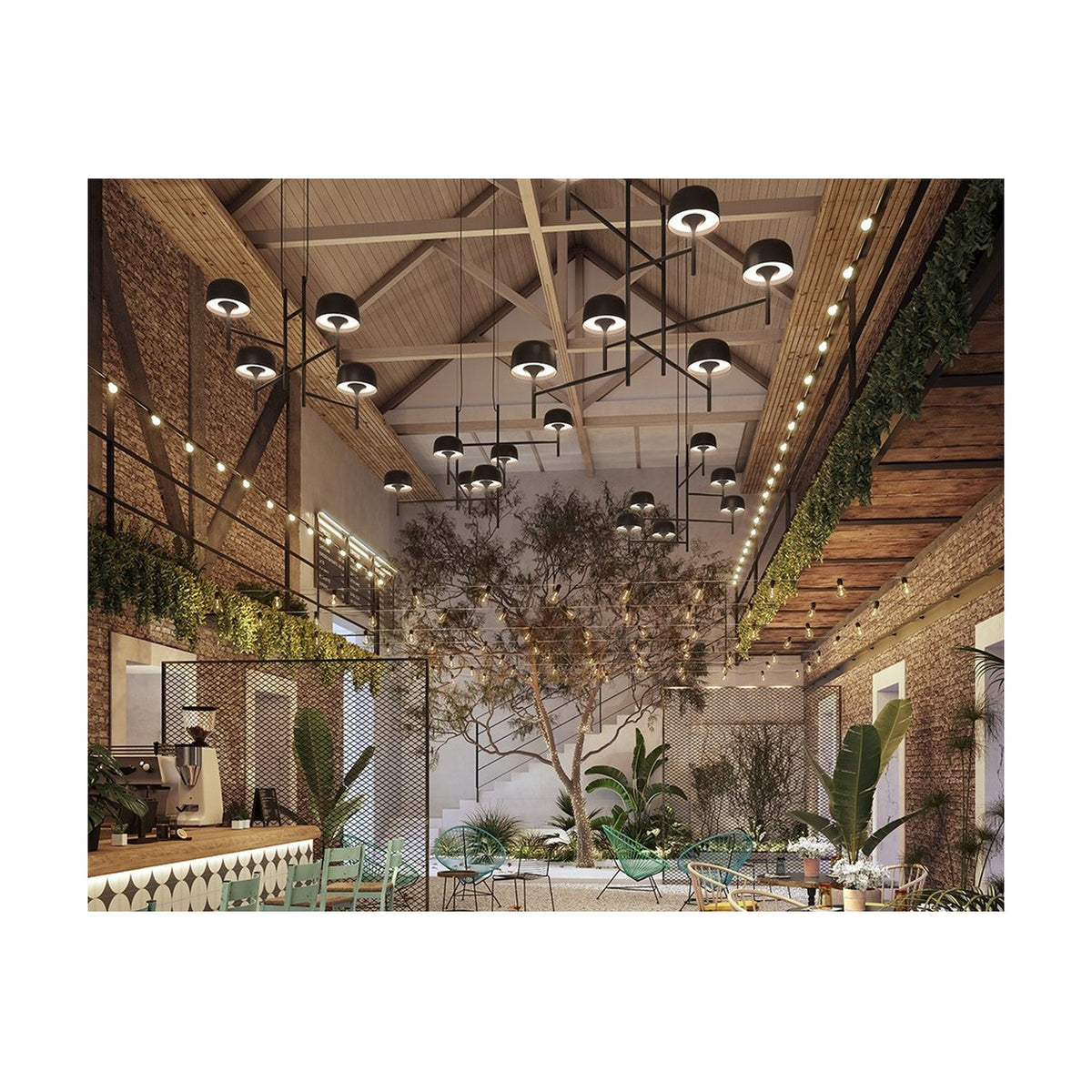 Bol S/6L 6 Light LED Chandelier