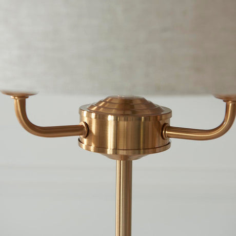 Brenley 3 Light Table Lamp - Brass