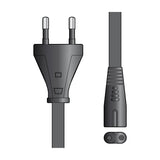 Mercury EU 2-pin to Figure-8 power cable by AVSL, showing the black CEE 7/16 plug and C7 connector end on a plain white background.