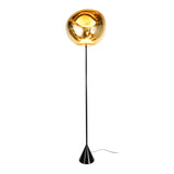 Lava LED Floor Lamp - Gold