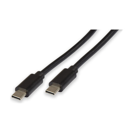AV:Link USB3.0 Type-C to Type-C sync and charge cable in black with two matching reversible connectors, shown on a white background.