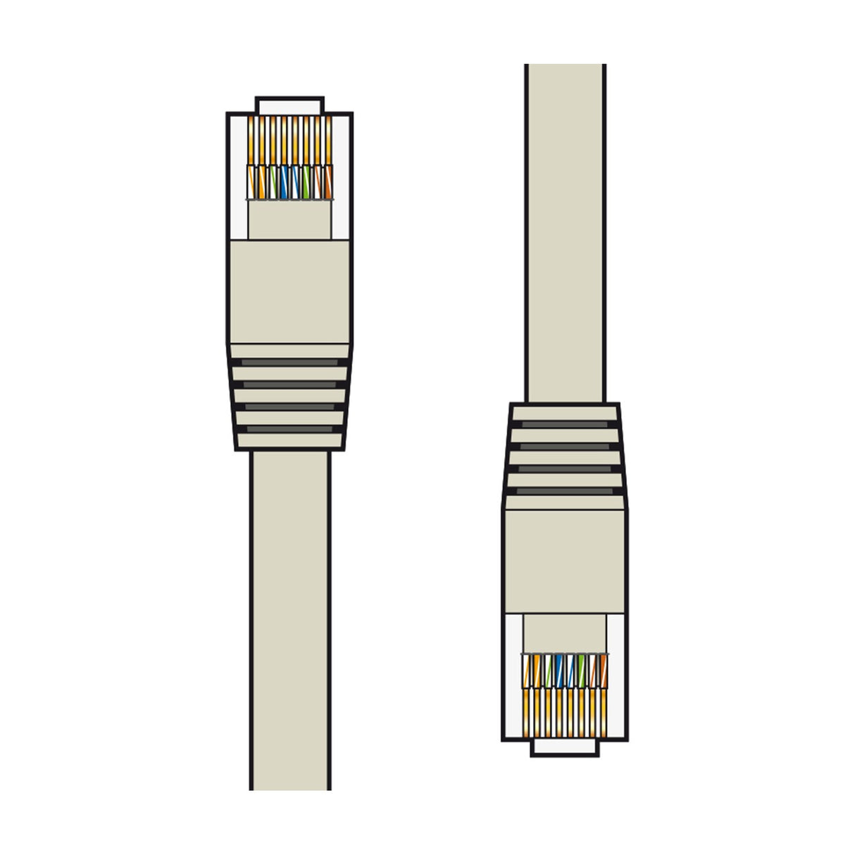 AV:Link Cat6 UTP RJ45 Ethernet Patch Lead 2.0m