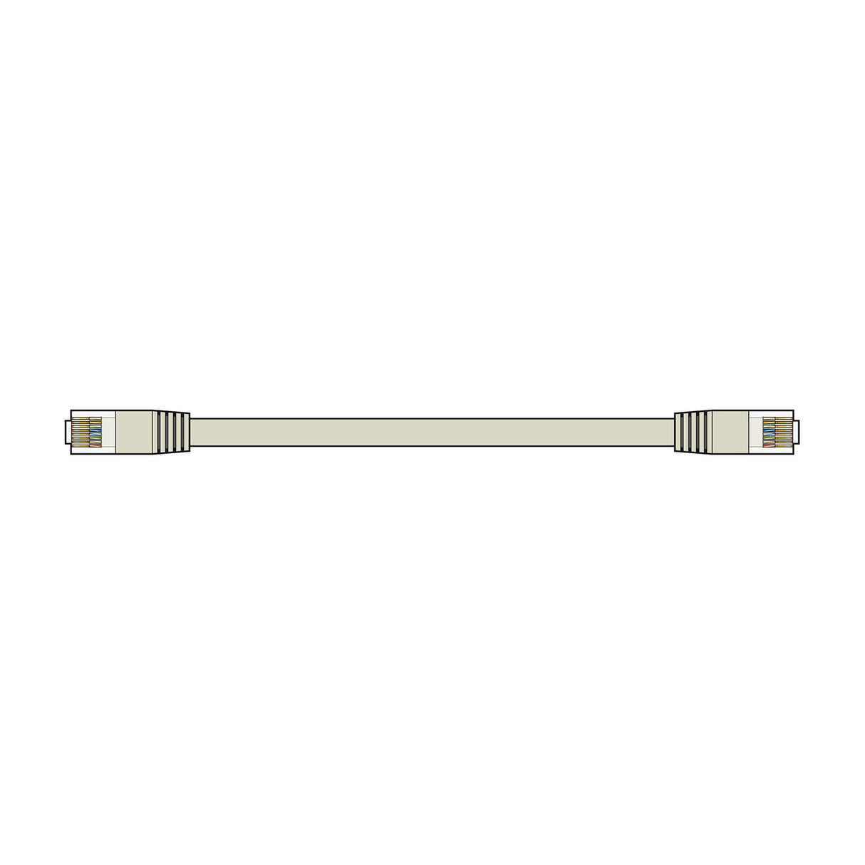 AV:Link Cat6 UTP RJ45 Ethernet Patch Lead 25m