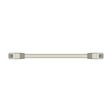 AV:Link Cat6 UTP Ethernet patch lead in grey with an RJ45 plug at each end, shown straight against a plain white background.