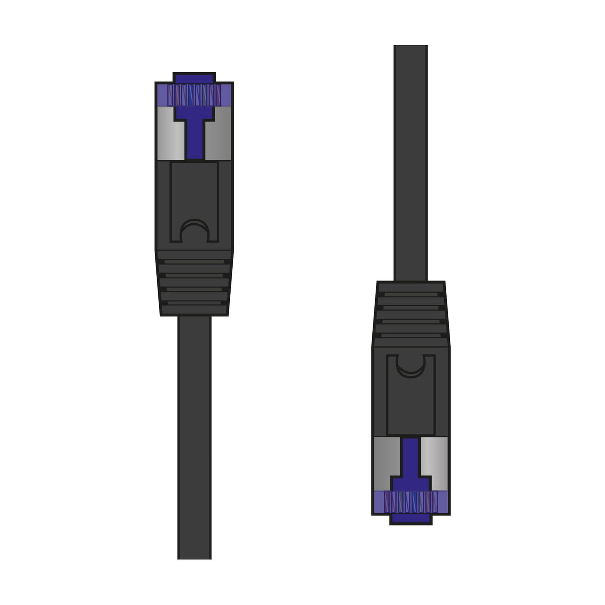 AV:Link Cat7 S/FTP RJ45 10m Ethernet Patch Lead