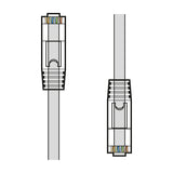 AV:Link Slim Cat6a FTP 25cm Ethernet Patch Leads 10pc