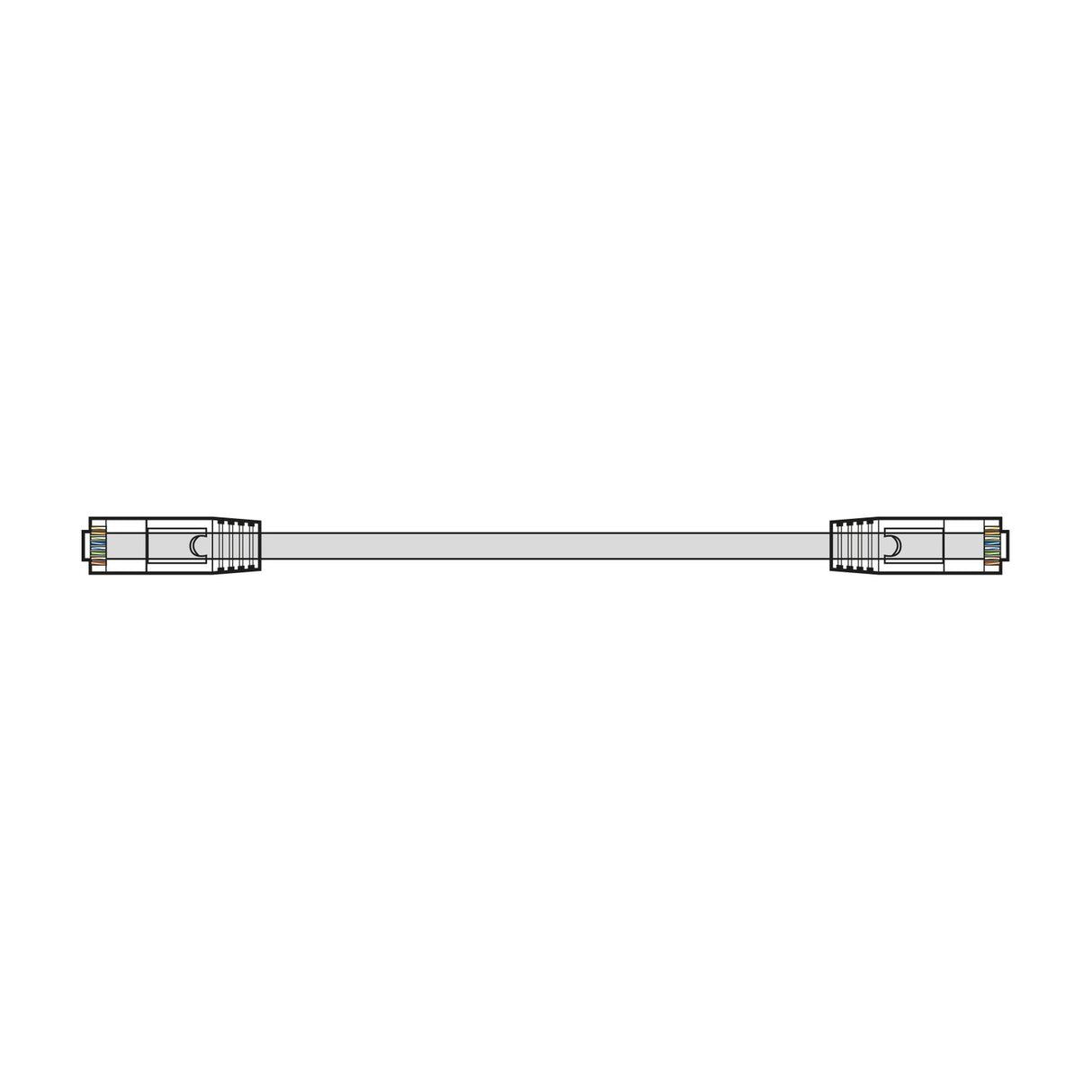 AV:Link Slim Cat6a FTP 25cm Ethernet Patch Leads 10pc