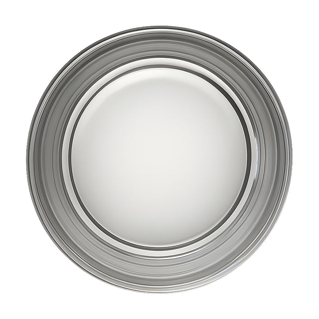 Blink Pure Glass Disc Wall Light in Frost, a round frosted glass fixture with stepped rim, viewed face-on against a plain white background.