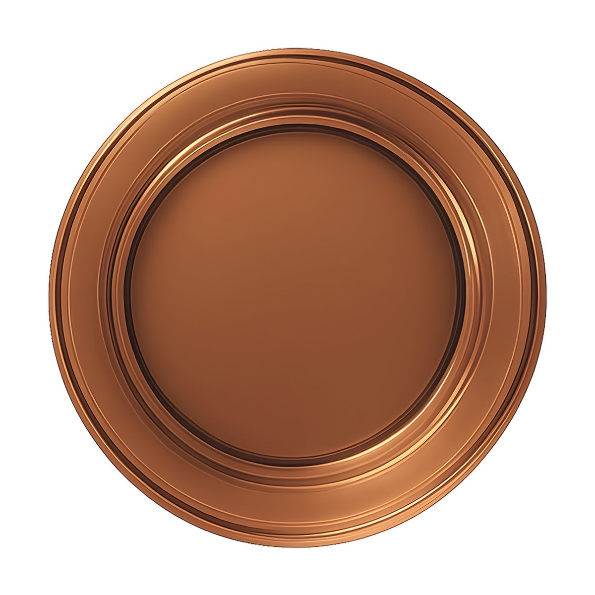 Blink Pure Glass Disc Wall Light in honey amber, a round glass disc set within a ringed iron rim, shown front-on against a plain white background.