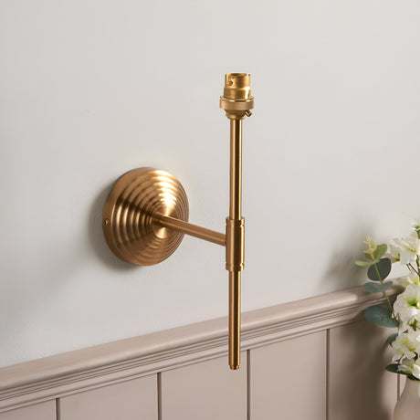 Castleigh Wall Light - Brushed Aged Brass