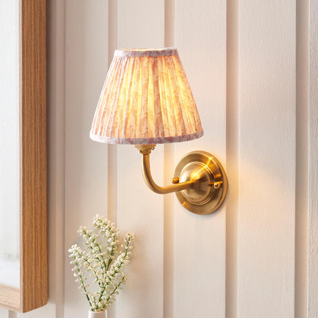 Brackdale Leaf Wall Light - Brass